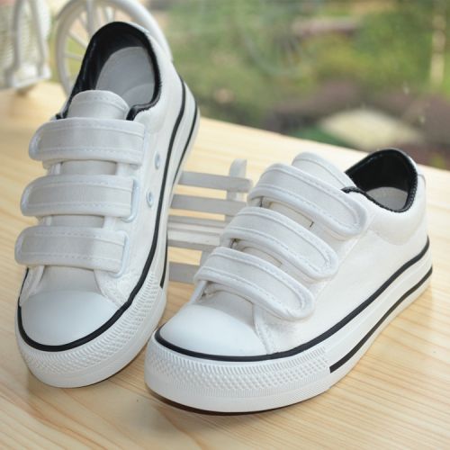 Chaussures de tennis enfants en toile pour Toute saison - Ref 1005183