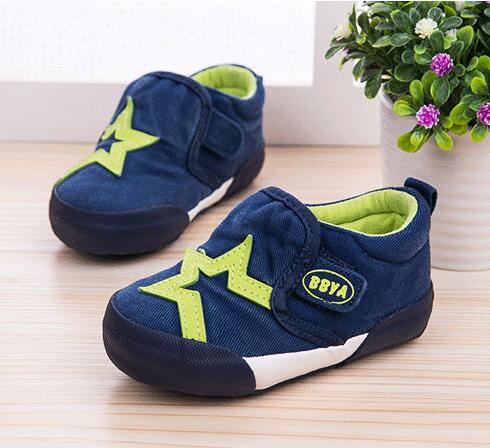 Chaussures de tennis enfants en toile pour printemps - semelle caoutchouc Ref 1005204
