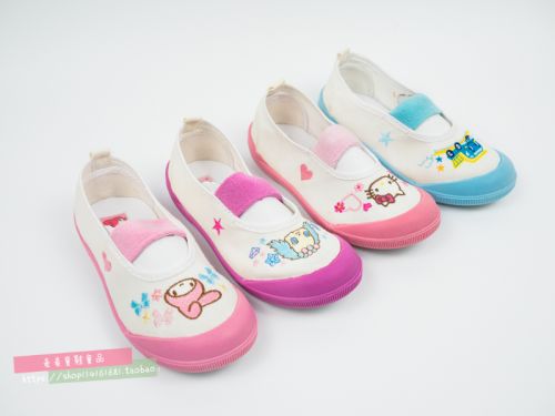 Chaussures de tennis enfants en toile brodé pour printemps - semelle vulcanisation Ref 1005508