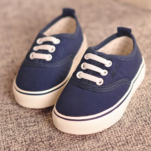 Chaussures de tennis enfants en toile pour été - Ref 1005628
