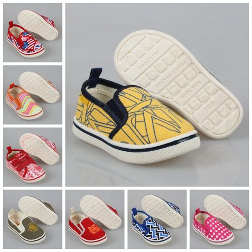Chaussures de tennis enfants en toile pour printemps - semelle EVA Ref 1005700