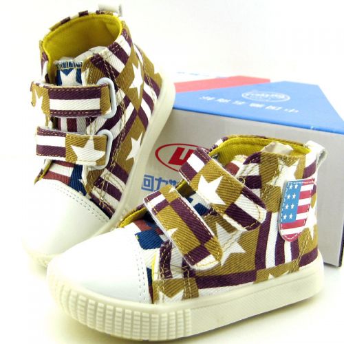 Chaussures de tennis enfants en toile pour printemps - semelle caoutchouc Ref 1005797
