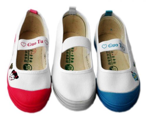 Chaussures de tennis enfants en toile pour Toute saison - semelle caoutchouc naturel Ref 1006042