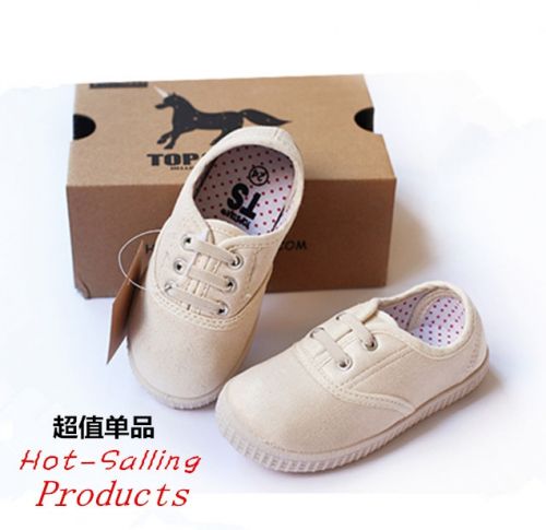 Chaussures de tennis enfants en toile TOPSTAR pour printemps - semelle plastique Ref 1006242