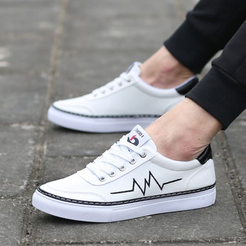 Chaussures de tennis enfants en toile pour Toute saison - semelle caoutchouc Ref 1006516