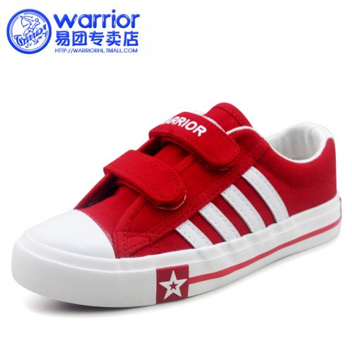 Chaussures de tennis enfants en toile WARRIOR pour printemps - semelle caoutchouc Ref 1006569
