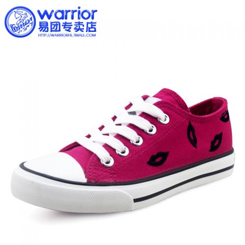 Chaussures de tennis enfants en toile WARRIOR pour Toute saison - semelle caoutchouc Ref 1006818