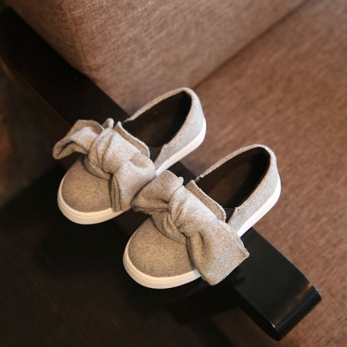 Chaussures de tennis enfants en toile pour printemps - semelle caoutchouc antidérapant Ref 1006873