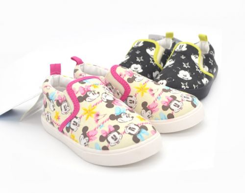 Chaussures de tennis enfants en toile pour printemps - semelle caoutchouc naturel Ref 1007087