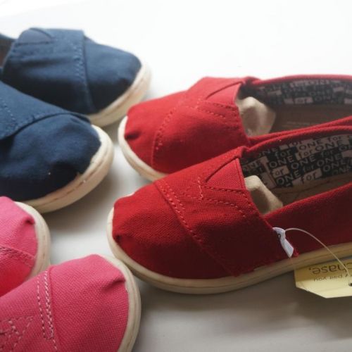 Chaussures de tennis enfants en toile pour printemps - Ref 1007365