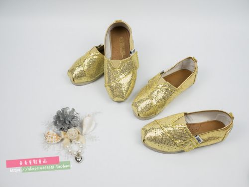 Chaussures de tennis enfants paillette pour printemps - semelle EVA Ref 1007402