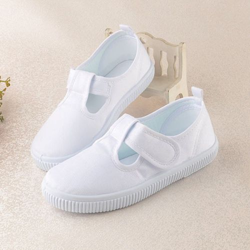 Chaussures de tennis enfants en toile pour Toute saison - semelle caoutchouc Ref 1007459