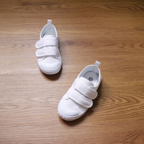 Chaussures de tennis enfants en toile HXGZ pour Toute saison - semelle plastique Ref 1007781