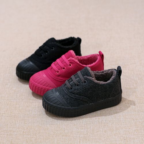Chaussures de tennis enfants pour hiver - semelle caoutchouc antidérapant Ref 1007926