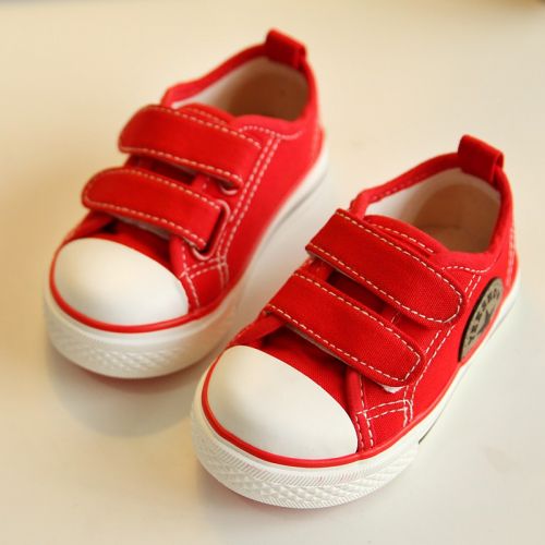 Chaussures de tennis enfants en toile pour printemps - semelle caoutchouc Ref 1008075