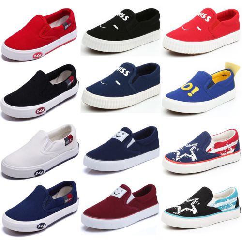 Chaussures de tennis enfants en toile WARRIOR pour printemps - semelle caoutchouc Ref 1008460
