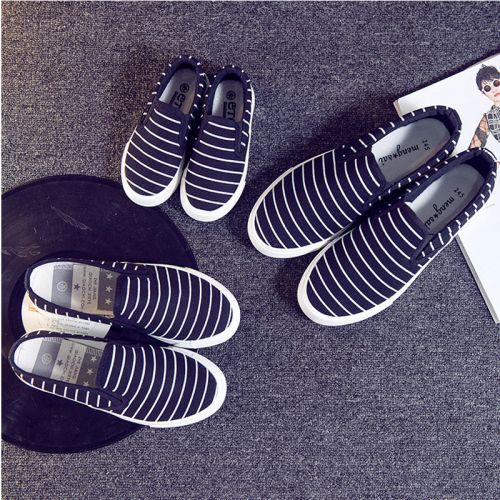 Chaussures de tennis enfants en toile pour été - semelle caoutchouc Ref 1008826