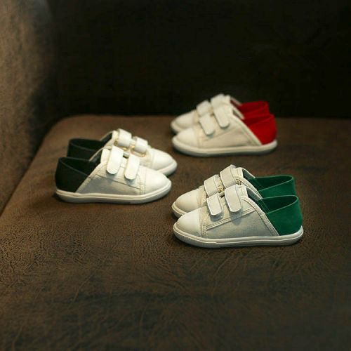 Chaussures de tennis enfants en toile pour printemps - semelle caoutchouc antidérapant Ref 1009076