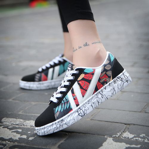 Chaussures de tennis enfants en toile pour printemps - semelle caoutchouc Ref 1009188