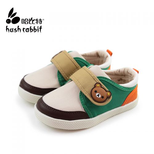 Chaussures de tennis enfants en cuir synthétique HUSH RABBIT pour printemps - semelle fond composite Ref 1009345