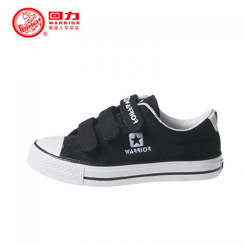 Chaussures de tennis enfants en cuir synthétique WARRIOR pour Toute saison - semelle caoutchouc Ref 1010513