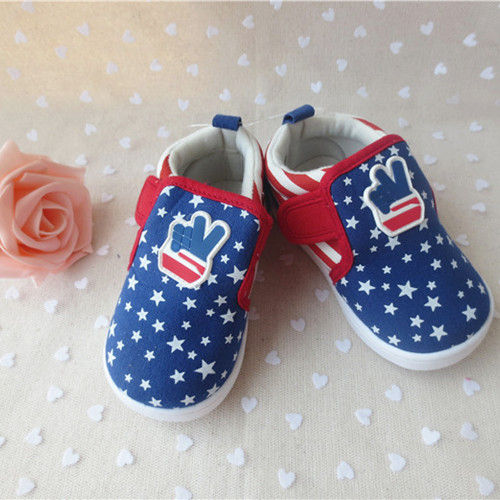 Chaussures de tennis enfants en toile pour printemps - semelle fond composite Ref 1010581