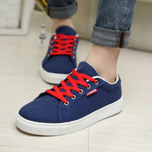 Chaussures de tennis enfants en toile pour Toute saison - semelle caoutchouc Ref 1010627