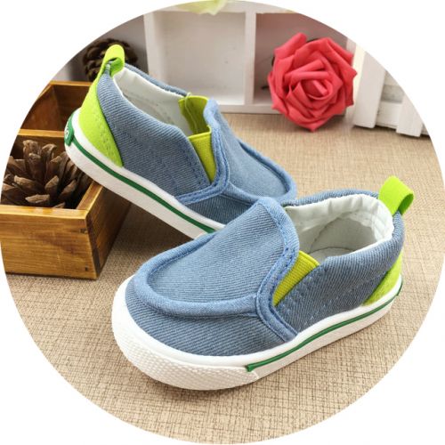 Chaussures de tennis enfants en toile pour printemps - Ref 1010857