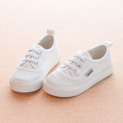 Chaussures de tennis enfants en toile pour printemps - semelle caoutchouc Ref 1010873