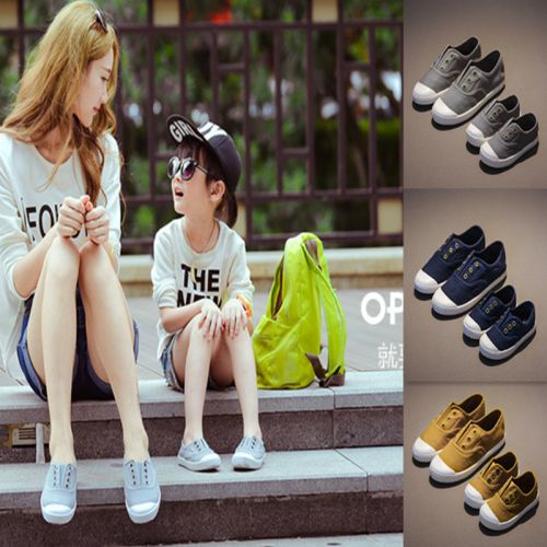 Chaussures de tennis enfants en toile OPOEE pour printemps - semelle plastique Ref 1011189