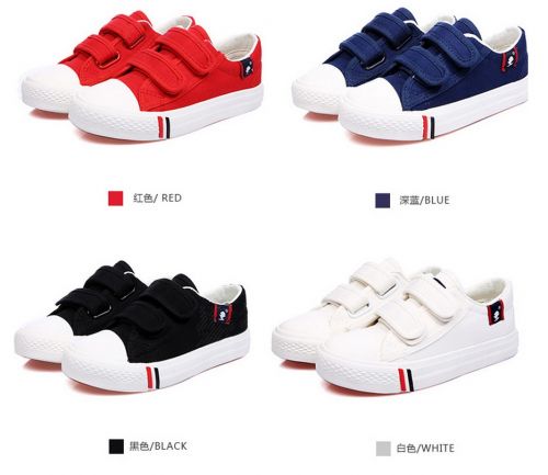 Chaussures de tennis enfants en toile LADINBABY pour printemps - semelle caoutchouc Ref 1011194