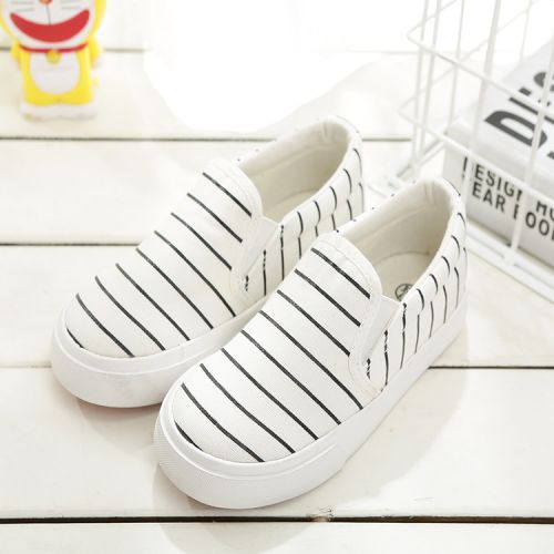 Chaussures de tennis enfants en toile CLTL pour printemps - semelle vulcanisation Ref 1011269