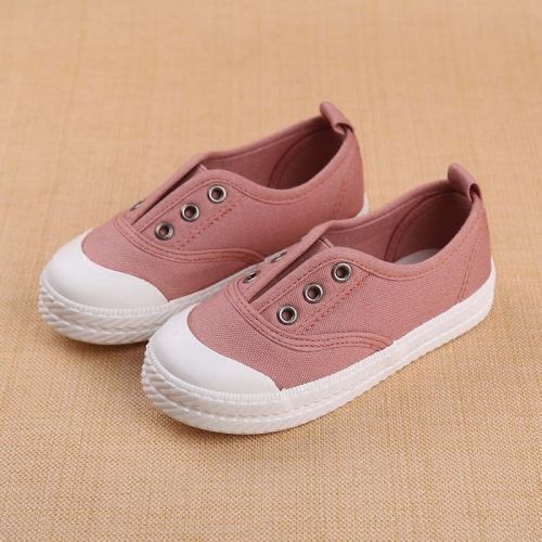 Chaussures de tennis enfants en toile pour printemps - semelle caoutchouc Ref 1011605