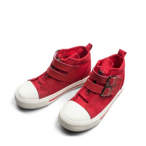 Chaussures de tennis enfants en toile pour printemps - semelle fond composite Ref 1011929
