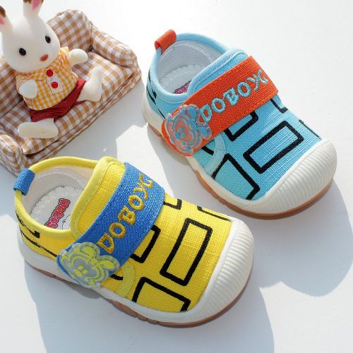 Chaussures de tennis enfants en toile pour printemps - semelle caoutchouc Ref 1011949