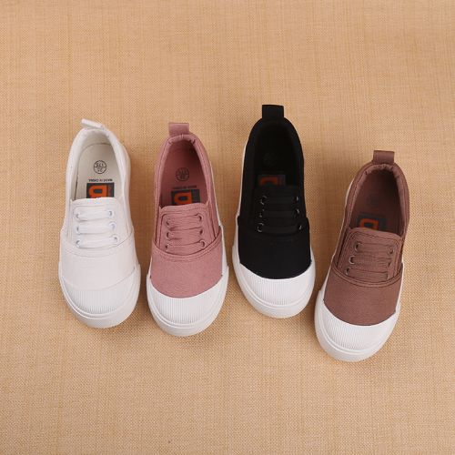 Chaussures de tennis enfants en toile pour Toute saison - semelle caoutchouc Ref 1012128
