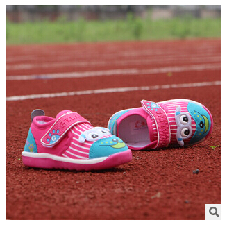 Chaussures de tennis enfants en toile pour printemps - semelle caoutchouc antidérapant Ref 1012508