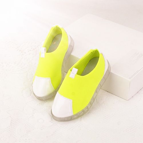 Chaussures de tennis enfants en toile pour printemps - semelle caoutchouc Ref 1012598