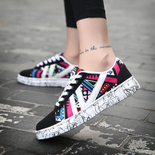 Chaussures de tennis enfants en toile pour Toute saison - semelle caoutchouc Ref 1012827