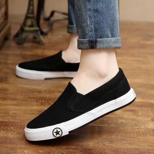 Chaussures de tennis enfants en toile pour printemps - semelle caoutchouc Ref 1013038