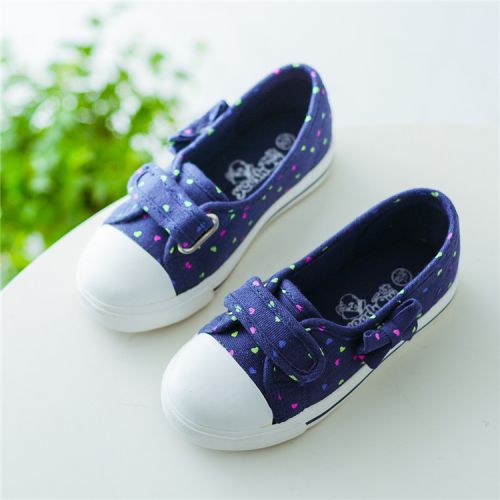 Chaussures de tennis enfants en toile CORITE pour printemps - semelle caoutchouc Ref 1013429