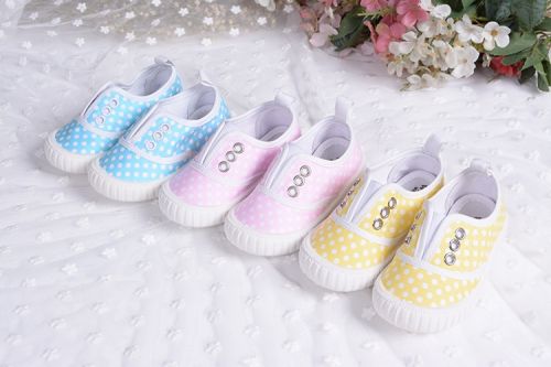 Chaussures de tennis enfants en toile pour Toute saison - semelle caoutchouc Ref 1013627