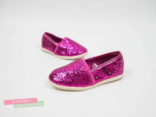 Chaussures de tennis enfants paillette pour printemps - semelle plastique Ref 1014080
