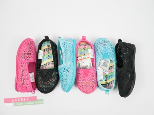 Chaussures de tennis enfants en tissu creux pour printemps - semelle vulcanisation Ref 1014136