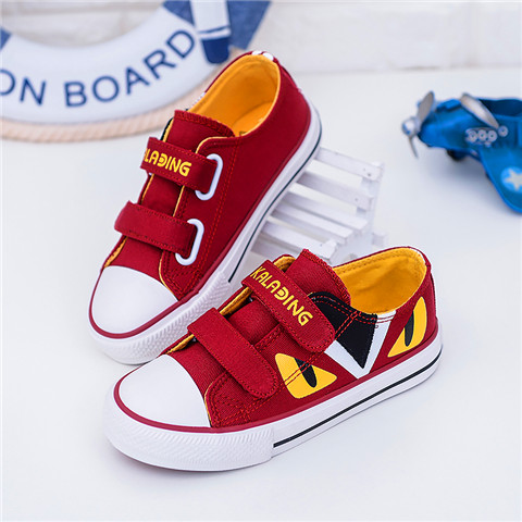 Chaussures de tennis enfants en toile pour printemps - semelle caoutchouc Wear Ref 1014230
