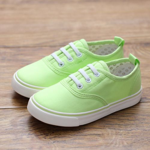 Chaussures de tennis enfants en toile SAMISOBO pour été - Ref 1014384