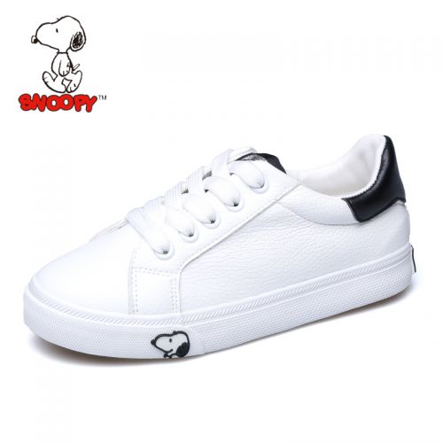 Chaussures de tennis enfants SNOOPY pour printemps - semelle vulcanisation Ref 1014406
