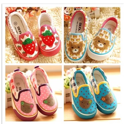 Chaussures de tennis enfants en toile WARRIOR pour printemps - semelle caoutchouc Ref 1014547