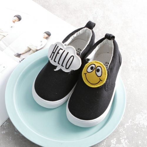 Chaussures de tennis enfants en toile ETHEL pour printemps - semelle caoutchouc Wear Ref 1014841