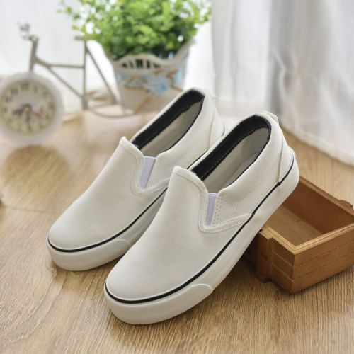 Chaussures de tennis enfants en toile pour Toute saison - Ref 1014945